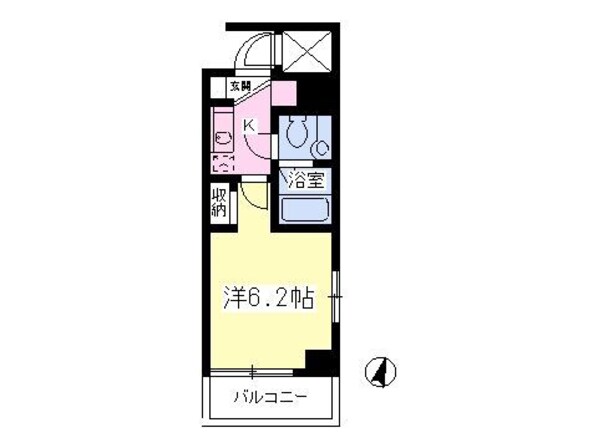 ポラール・キキの物件間取画像